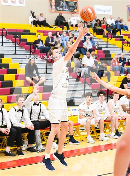 Thumbnail 2 in Coronado @ Rancho Solano Prep (Hoophall West Tournament) photogallery.