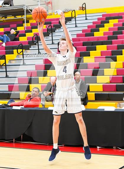 Thumbnail 2 in Coronado @ Rancho Solano Prep (Hoophall West Tournament) photogallery.