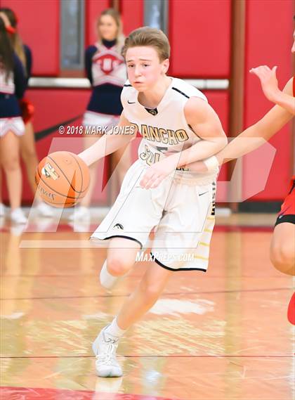 Thumbnail 1 in Coronado @ Rancho Solano Prep (Hoophall West Tournament) photogallery.
