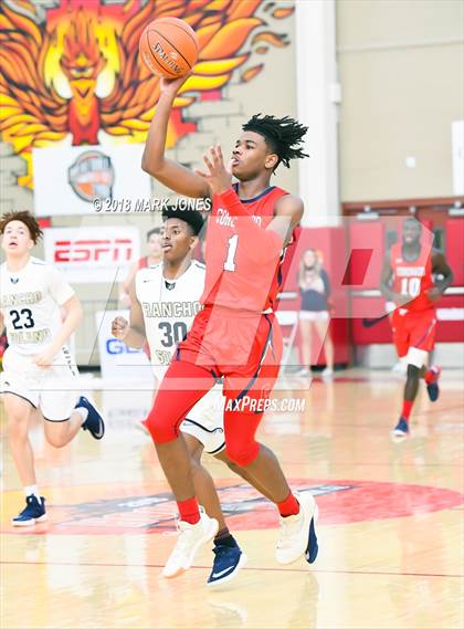 Thumbnail 2 in Coronado @ Rancho Solano Prep (Hoophall West Tournament) photogallery.