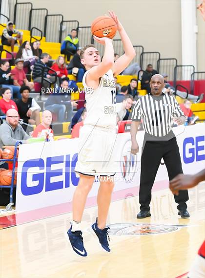 Thumbnail 1 in Coronado @ Rancho Solano Prep (Hoophall West Tournament) photogallery.