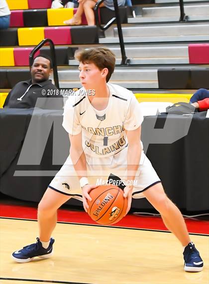Thumbnail 1 in Coronado @ Rancho Solano Prep (Hoophall West Tournament) photogallery.