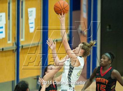 Thumbnail 1 in Rosary Academy vs Mullen (NIKE Tournament of Champions) photogallery.