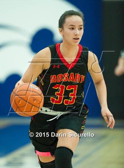 Thumbnail 3 in Rosary Academy vs Mullen (NIKE Tournament of Champions) photogallery.