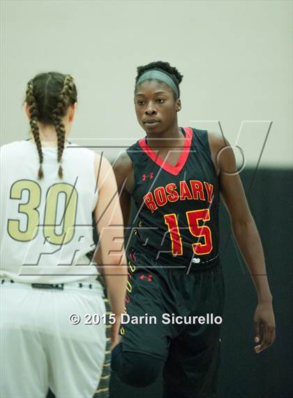 Thumbnail 1 in Rosary Academy vs Mullen (NIKE Tournament of Champions) photogallery.