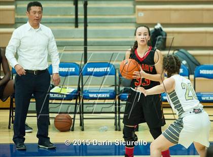 Thumbnail 2 in Rosary Academy vs Mullen (NIKE Tournament of Champions) photogallery.