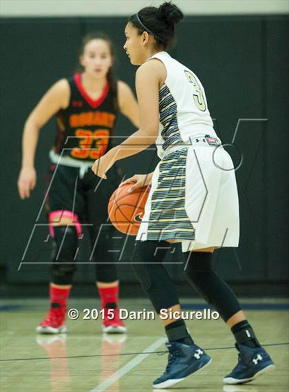 Thumbnail 2 in Rosary Academy vs Mullen (NIKE Tournament of Champions) photogallery.