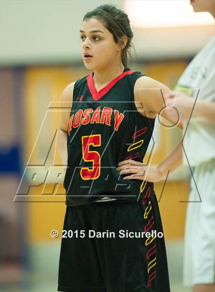 Thumbnail 3 in Rosary Academy vs Mullen (NIKE Tournament of Champions) photogallery.