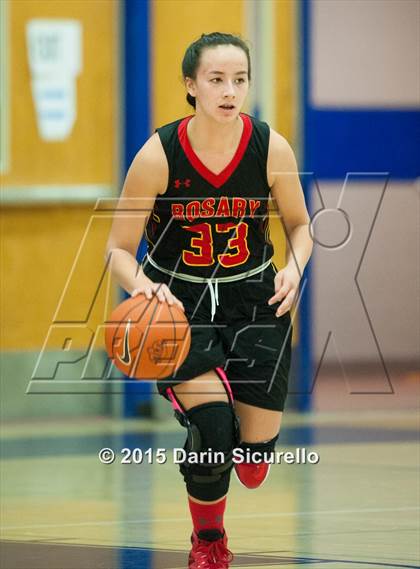 Thumbnail 3 in Rosary Academy vs Mullen (NIKE Tournament of Champions) photogallery.