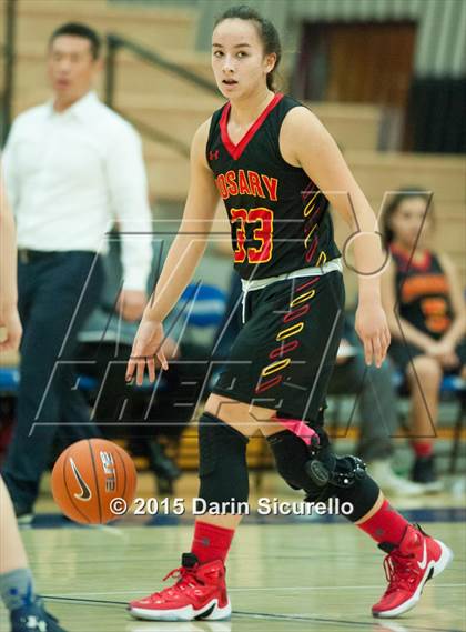 Thumbnail 3 in Rosary Academy vs Mullen (NIKE Tournament of Champions) photogallery.