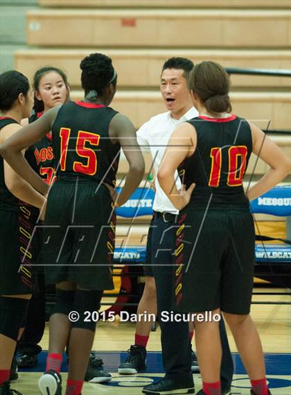 Thumbnail 1 in Rosary Academy vs Mullen (NIKE Tournament of Champions) photogallery.