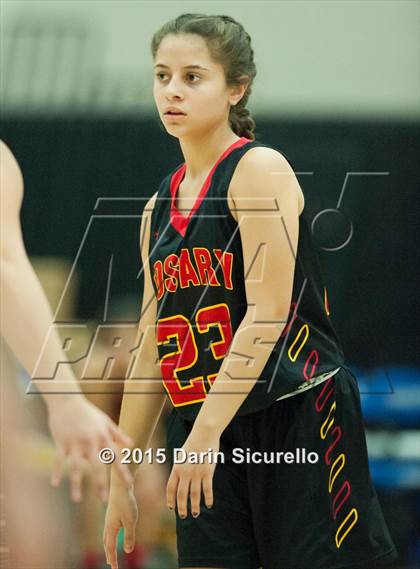Thumbnail 3 in Rosary Academy vs Mullen (NIKE Tournament of Champions) photogallery.