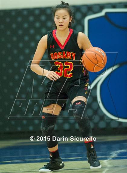 Thumbnail 2 in Rosary Academy vs Mullen (NIKE Tournament of Champions) photogallery.