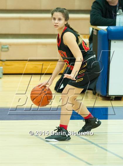 Thumbnail 1 in Rosary Academy vs Mullen (NIKE Tournament of Champions) photogallery.