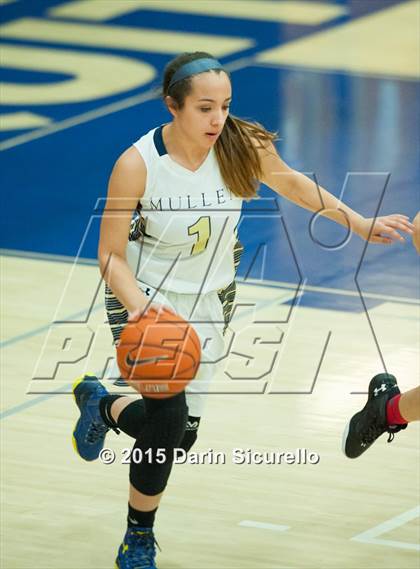Thumbnail 3 in Rosary Academy vs Mullen (NIKE Tournament of Champions) photogallery.