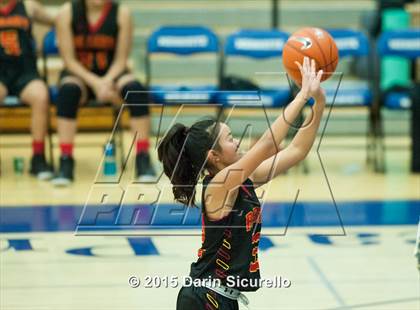 Thumbnail 1 in Rosary Academy vs Mullen (NIKE Tournament of Champions) photogallery.