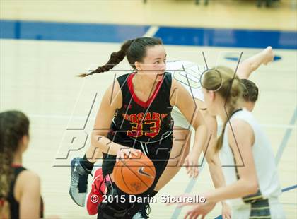 Thumbnail 3 in Rosary Academy vs Mullen (NIKE Tournament of Champions) photogallery.