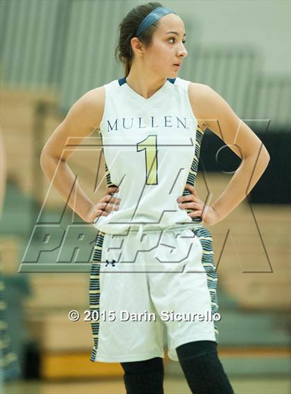 Thumbnail 2 in Rosary Academy vs Mullen (NIKE Tournament of Champions) photogallery.