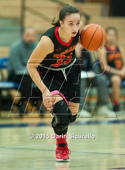 Thumbnail 1 in Rosary Academy vs Mullen (NIKE Tournament of Champions) photogallery.