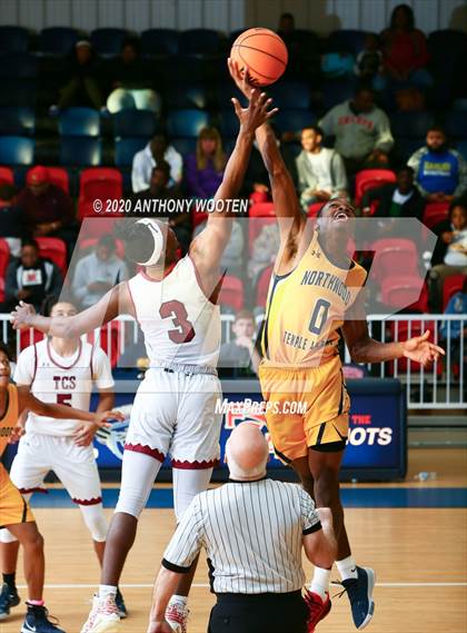 Thumbnail 2 in Trinity Christian vs Northwood Temple Academy  (Sandhills Athletic Conference Semifinal) photogallery.