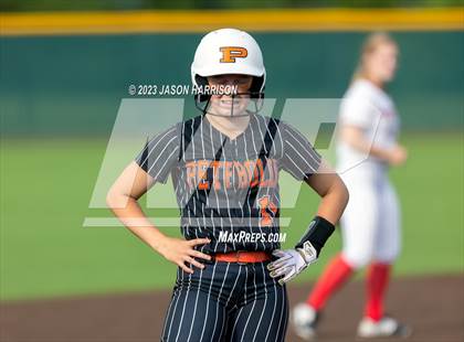 Thumbnail 2 in Petrolia @ Muenster (UIL Softball 2A Region 2 Quarterfinal) photogallery.