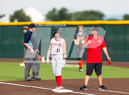 Thumbnail 2 in Petrolia @ Muenster (UIL Softball 2A Region 2 Quarterfinal) photogallery.