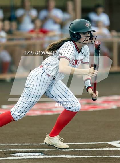 Thumbnail 2 in Petrolia @ Muenster (UIL Softball 2A Region 2 Quarterfinal) photogallery.