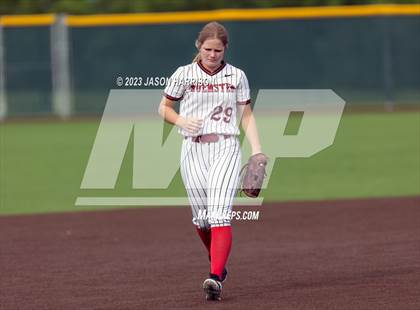 Thumbnail 2 in Petrolia @ Muenster (UIL Softball 2A Region 2 Quarterfinal) photogallery.