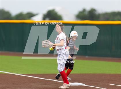 Thumbnail 2 in Petrolia @ Muenster (UIL Softball 2A Region 2 Quarterfinal) photogallery.