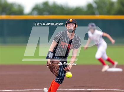 Thumbnail 2 in Petrolia @ Muenster (UIL Softball 2A Region 2 Quarterfinal) photogallery.