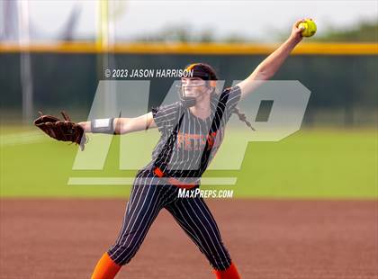 Thumbnail 2 in Petrolia @ Muenster (UIL Softball 2A Region 2 Quarterfinal) photogallery.