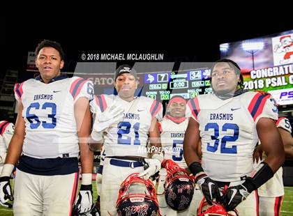 Thumbnail 3 in Erasmus Hall vs. South Shore (PSAL City Conference Final) photogallery.
