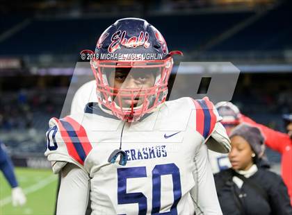 Thumbnail 1 in Erasmus Hall vs. South Shore (PSAL City Conference Final) photogallery.