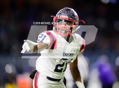Thumbnail 3 in Erasmus Hall vs. South Shore (PSAL City Conference Final) photogallery.