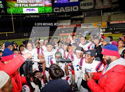 Thumbnail 2 in Erasmus Hall vs. South Shore (PSAL City Conference Final) photogallery.