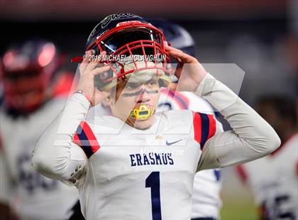 Thumbnail 3 in Erasmus Hall vs. South Shore (PSAL City Conference Final) photogallery.