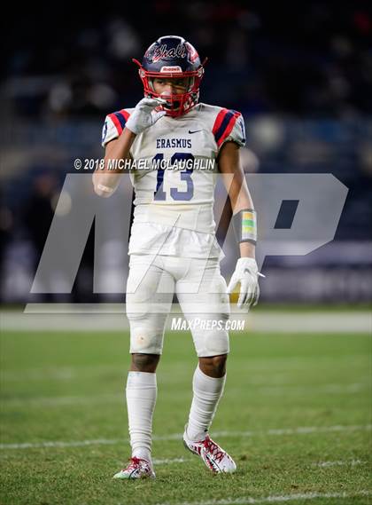 Thumbnail 1 in Erasmus Hall vs. South Shore (PSAL City Conference Final) photogallery.
