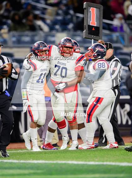 Thumbnail 2 in Erasmus Hall vs. South Shore (PSAL City Conference Final) photogallery.