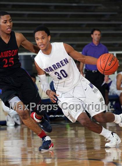 Thumbnail 1 in Warren vs Dawson (McDonald's Texas Invitational)  photogallery.