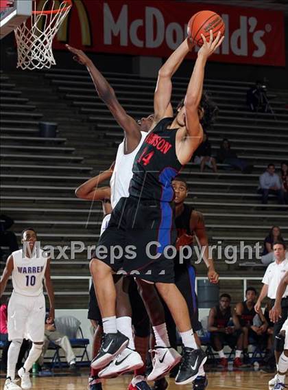 Thumbnail 2 in Warren vs Dawson (McDonald's Texas Invitational)  photogallery.