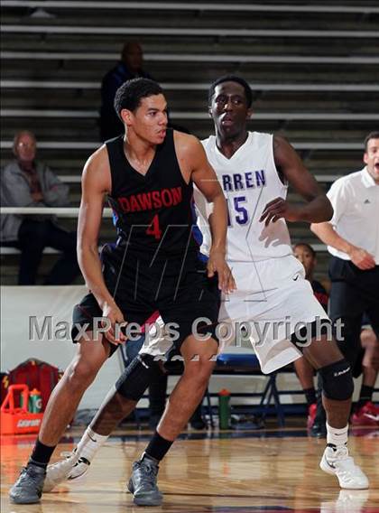 Thumbnail 2 in Warren vs Dawson (McDonald's Texas Invitational)  photogallery.