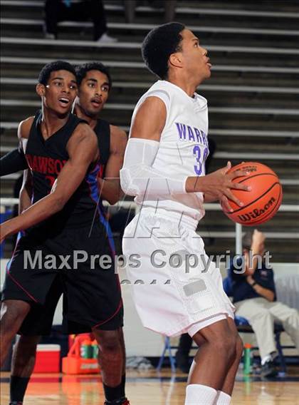 Thumbnail 1 in Warren vs Dawson (McDonald's Texas Invitational)  photogallery.