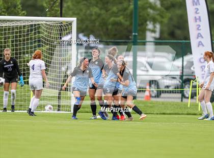 Thumbnail 3 in Notre Dame vs. Pleasant Hill (MSHSAA Class 2 Semifinal) photogallery.