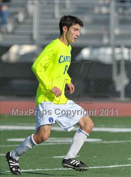 Thumbnail 1 in West Campus vs. Capital Christian (CIF SJS D5 Final) photogallery.