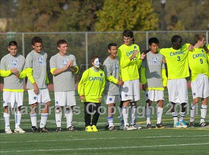 Thumbnail 1 in West Campus vs. Capital Christian (CIF SJS D5 Final) photogallery.