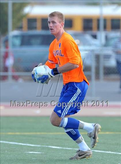 Thumbnail 3 in West Campus vs. Capital Christian (CIF SJS D5 Final) photogallery.