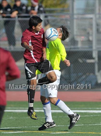 Thumbnail 3 in West Campus vs. Capital Christian (CIF SJS D5 Final) photogallery.