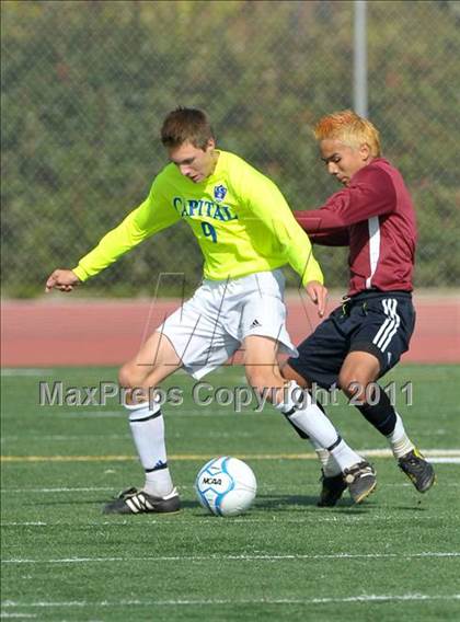 Thumbnail 3 in West Campus vs. Capital Christian (CIF SJS D5 Final) photogallery.
