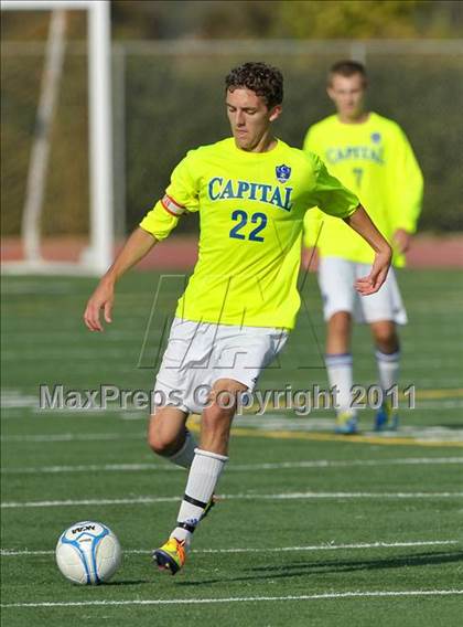 Thumbnail 3 in West Campus vs. Capital Christian (CIF SJS D5 Final) photogallery.