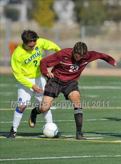 Thumbnail 3 in West Campus vs. Capital Christian (CIF SJS D5 Final) photogallery.